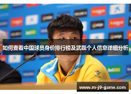 如何查看中国球员身价排行榜及武磊个人信息详细分析 如何查看中国球员身价排行榜及武磊个人信息详细分析