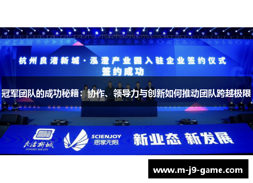 冠军团队的成功秘籍:协作、领导力与创新如何推动团队跨越极限 冠军团队的成功秘籍:协作、领导力与创新如何推动团队跨越极限